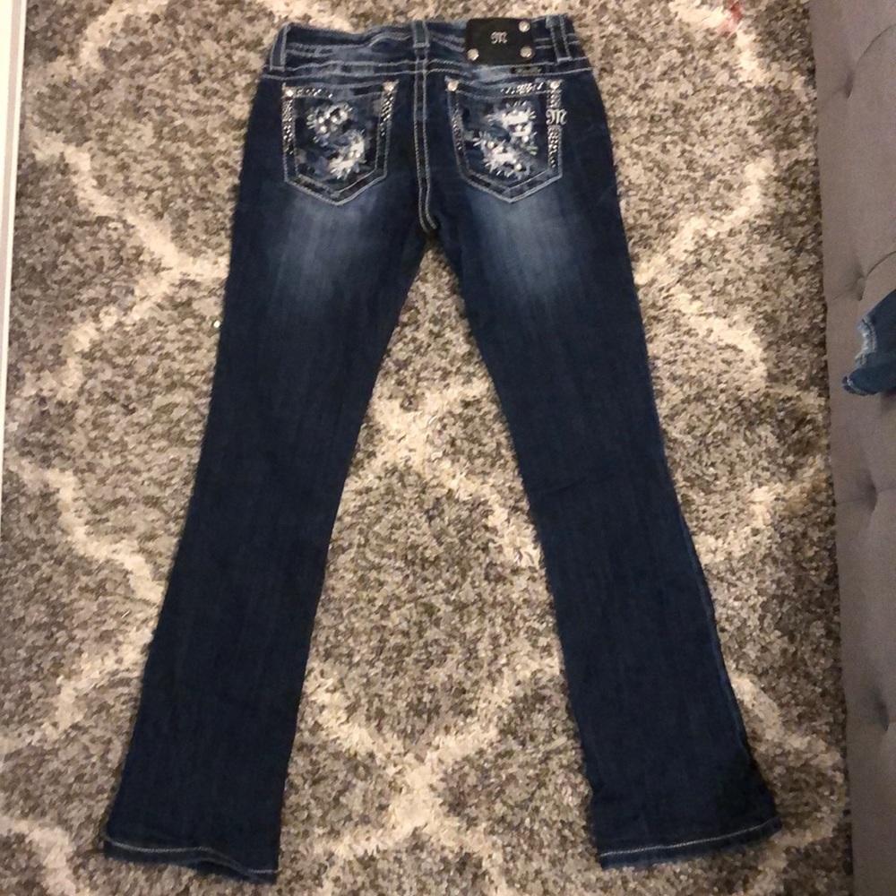Women’s Miss Me Bootcut Embellished Jeans size 27
